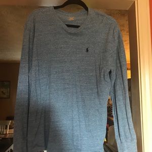 Men’s long sleeve polo t shirt
